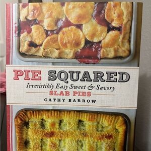 Pie Squared Cookbook with stand